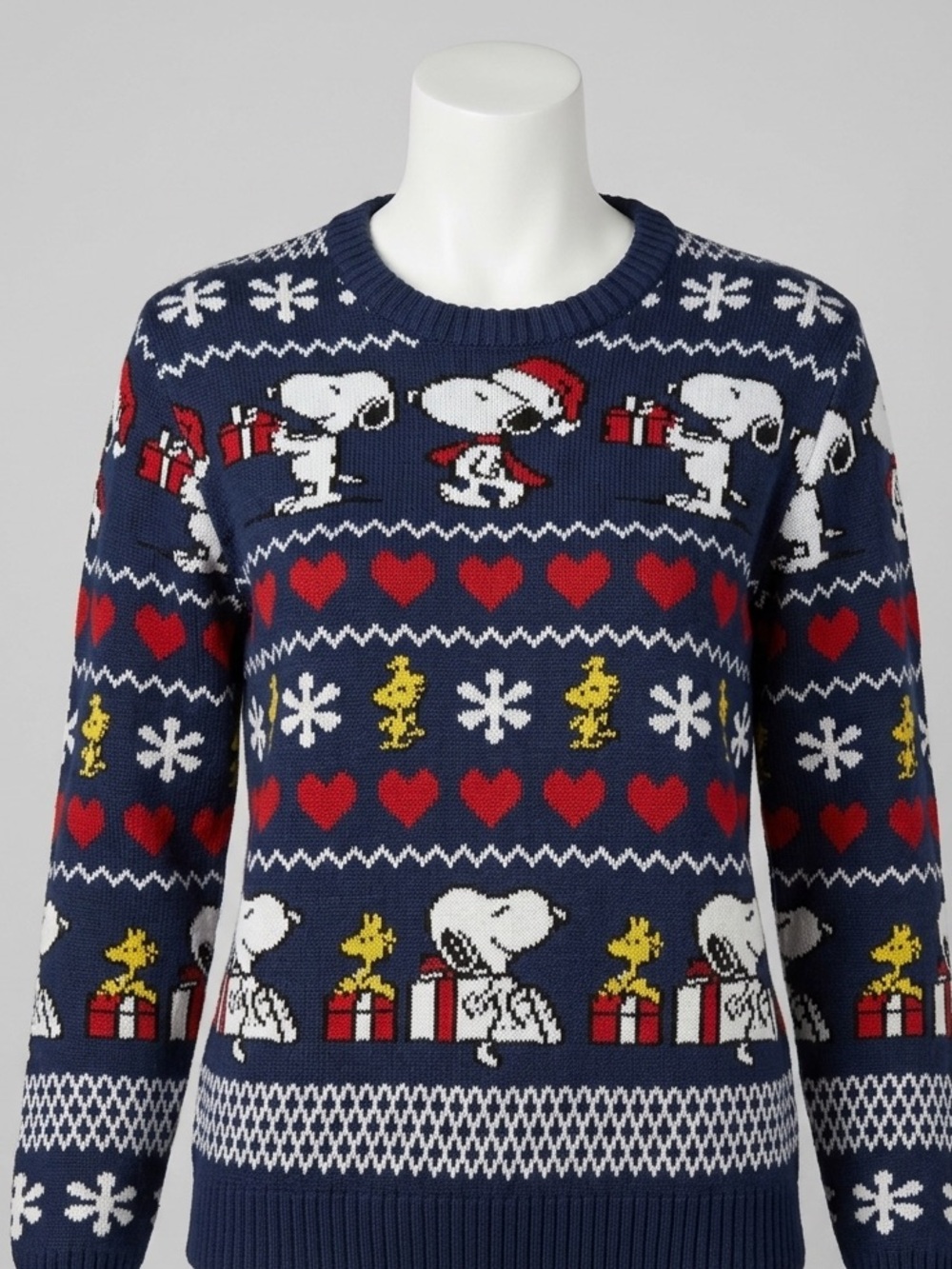 Ardene x Peanuts Snoopy Christmas Ugly Holiday Sweater - Size M
